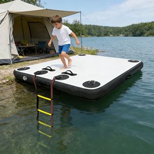 Hamac Gonflable <span class=keywords><strong>XXL</strong></span> pour Adulte – Flotteur Ergonomique pour Piscine, Idéal pour Bronzer et Détente en Eau - Product Image 1