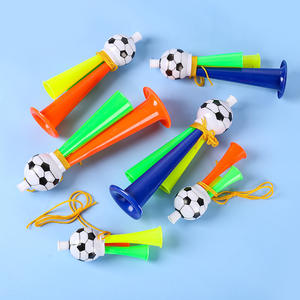 Actividades promocionales de fábrica al por mayor de fútbol juego de pelota de fútbol animando cuerno <span class=keywords><strong>trompeta</strong></span> Audio para fiesta de juguete - Product Image 2