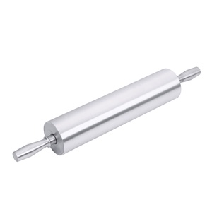 Aluminum <b>Rolling</b> <b>Pin</b> Food Grade Dough Roller for Baking Tools Pastry and Pizza Kitchen Tools Manufacturer - Product Image 1