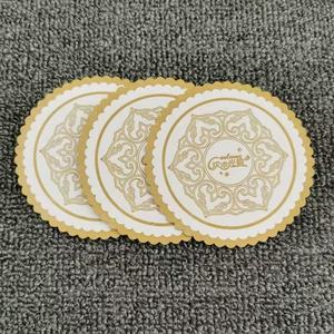 Posavasos de papel con logotipo personalizado para hotel, restaurante, posavasos de papel absorbente desechable, barra KTV, posavasos de cerveza y café, alfombrilla para bebidas - Product Image 6