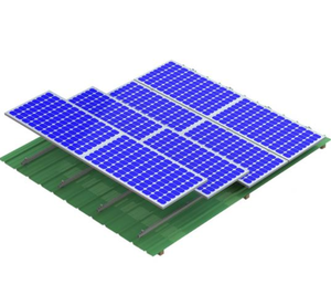 ขายึดโครงสร้างเสายึดแผงเซลล์แสงอาทิตย์แบบยืนตะเข็บโลหะตะขอหลังคาแบบแบนยึดแผง PV - Product Image 2