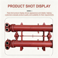 Refroidisseur horizontal double, en acier au carbone, pour les industries de la métallurgie, de l'exploitation minière, de la chimie, des machines-outils et du plastique, personnalisable