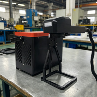 Mesin Penanda Laser Serat Portabel 20w/30w/50w Tipe Desktop Genggam Printer Pengukir Logam Baja Tahan Karat