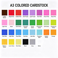 Papier cartonné couleur premium à faible teneur en poussière, surface lisse, vente en gros pour les distributeurs mondiaux de papeterie