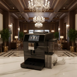 <span class=keywords><strong>Cafetera</strong></span> Espresso Inteligente Comercial para el Hogar, 1450W <span class=keywords><strong>de</strong></span> Alta Potencia, 1.5L <span class=keywords><strong>de</strong></span> Gran Capacidad, con Bomba <span class=keywords><strong>de</strong></span> 19 Bares <span class=keywords><strong>de</strong></span> Presión - Product Image 5