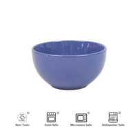 Ensemble cadeau de style européen Bol Assiette à fruits Avec logo Assiettes et bols personnalisés Ensemble de vaisselle bleu marbré