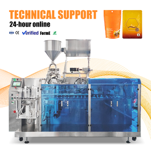 Máquina de Envasado en Bolsas Doypack, Automática, Eléctrica, para Llenado, Sellado y Etiquetado de Bolsas Preformadas para Bebidas y Alimentos - Product Image 6