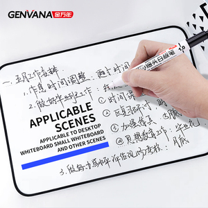 Genvana Bán Buôn Đồ Dùng Học Tập thiết lập xóa được bảng trắng Bút Đánh Dấu 0.5mm nhanh khô đôi đã kết thúc fineliner xóa được đánh dấu - Product Image 4