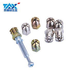 Zinc Alloy Pre Embedded Nut M6X12 For Cabinet <b>Hardware</b> Easy Installation Industrial Design - Product Image 2