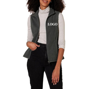 Wholesale Women's Slim Vest Solid Warm Breathable Sleeveless Vest Outerwear for Yoga Sports Daily Layering