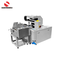 Sunthinks SC300 Mini Pigment dan Dye Ink A3 Ukuran Mini Digital Single Pass A3 Dengan 1 Printhead HP A3 Pagewide untuk Bisnis Anda