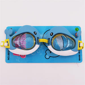 Gafas de natación Xiaolu con dibujos animados para niños, lentes de PC antivaho, impermeables, cómodas, equipo de buceo para niños - Product Image 4