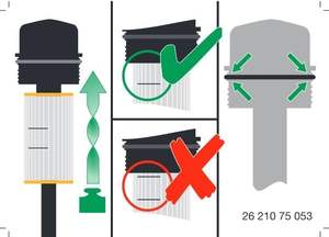 MANN filtre HU 718/5 X kartuş yağ filtresi mercedes-benz c-class E230 E350 cl350 için - Product Image 4