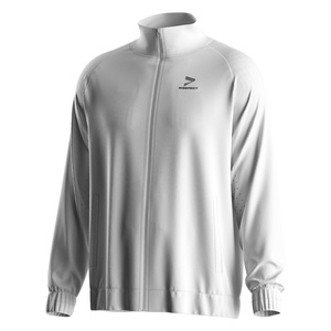 Laser Perforated Quick Dry Nylon <b>Jacket</b> with Back and Elbow Ventilation Breathable <b>Lightweight</b> Windbreaker for Outdoor <b>Running</b> - Product Image 4