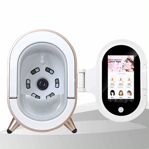 पोर्टेबल पेशेवर कोरियाई मैजिक मिरर डर्मेटोस्कोप त्वचा विश्लेषक SA-S21 वर्णक विश्लेषण 3डी त्वचा विश्लेषक - Product Image 4