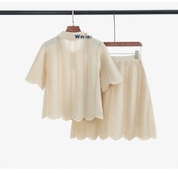 Ensembles pour femmes WINDAY en coton, ensemble de pulls en tricot pour femmes en vente