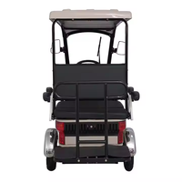 Quadricycle électrique HLD à quatre roues motrices, voiturette de golf électrique avec sièges confortables et toit