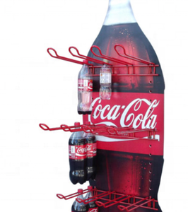 Exhibidor de Bebidas Metálico con Gancho, Exhibidor de Botellas de Agua Metálico para Supermercado - Product Image 6