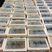 Mineral Slides Set Raw Rocks Slides Mineral Thin Section Geography Prepared Slides