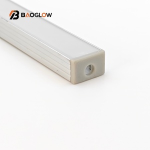 New 15*09 Modern Customized Led Extruded Low Profile Aluminum Frame Profile for Led <b>Lighting</b> Surface Mounted Celling Wall Floor - Product Image 5