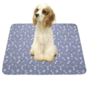 Kaymaz özelliği ile yeniden kullanılabilir köpek pedleri emici köpek paspasları yıkanabilir bez çiş pedleri - Product Image 1