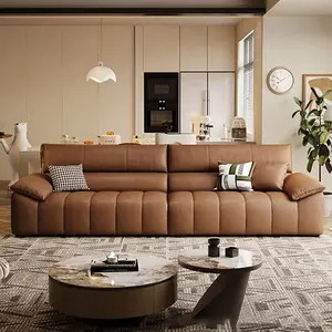 Luxus neues Design hochwertiges Sofa Samt Sektional Ledersofas für Büro Hotel Zuhause Wohnzimmermöbel