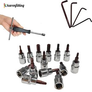 Juego de 150 Piezas de Llaves de Trinquete con Caja, Juego de Llaves de Tubo con Puntas Hexagonales Métricas, Juego de Herramientas Mecánicas para Reparación de Automóviles - Product Image 6