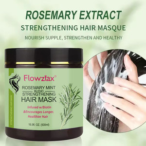 La película de Romero natural anticaída del cabello y el agua profunda se aplican al cabello seco o dañado no contiene sulfato - Product Image 4