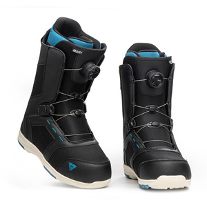 Chaussures et bottes <span class=keywords><strong>de</strong></span> snowboard, bottes <span class=keywords><strong>de</strong></span> raquette à neige à boucle <span class=keywords><strong>en</strong></span> acier à enfiler rapidement, <span class=keywords><strong>en</strong></span> caoutchouc PU et EVA, équipement <span class=keywords><strong>de</strong></span> <span class=keywords><strong>ski</strong></span> pour sports d'hiver, Chine - Product Image 2