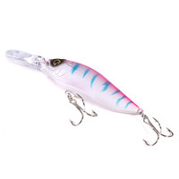 Leurre méné lumineux Wobbler pour la pêche à la carpe, appât artificiel idéal pour la pêche à la carpe, 11CM, 11.7G