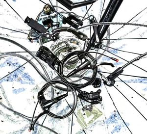 고품질 알루미늄 2피스톤 유압식 디스크 브레이크 (삼륜 자전거, BMX 크루저, 로드 자전거용) - Product Image 3