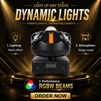 Projecteur laser rotatif RGB, stroboscope, éclairage de scène disco DJ, Space Ball 2 DMX512, éclairage à tête mobile pour discothèques, bars