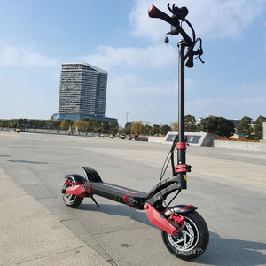 Patinete Eléctrico Plegable X10 Todoterreno con Motor Hidráulico Dual de 2600w/3200W y Neumáticos Anchos para Adultos - Product Image 3
