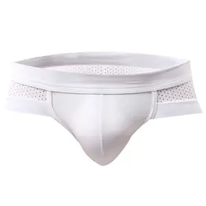 Slip de Sport en coton taille basse pour hommes, slip de Sport personnalisé OEM ODM, sous-vêtements pour hommes, Boxers et strings à motif solide