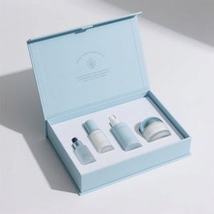 กล่องบรรจุภัณฑ์ขวดสกินแคร์หรูหราพิมพ์โลโก้ได้ รูปทรงสี่เหลี่ยม กล่องของขวัญ ชุดขวดเปล่า กล่องบรรจุภัณฑ์/กล่องน้ำหอม - Product Image 6