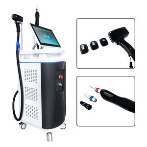เครื่องกำจัดขนด้วยเลเซอร์ไดโอดไอซ์ รุ่น Professional 755 808 1064 2 in 1 พร้อมเครื่องเลเซอร์ ND YAG กำจัดรอยสัก - Product Image 5