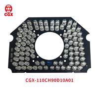 CGX 90-LED PCBA SMT, LED Infrarrojo, Diseño de PCB, Emisor IR, Placa SMD, Sensor de Control de Luz, Cámara CCTV, Seguridad, Visión Nocturna