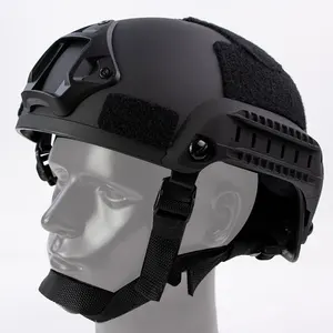 MICH 2001 Tactical Helmet with Side Rail & NVG Mount Suitable for outdoor CS games