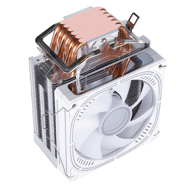 2026 PC CPU Cooler 4 Tubes 120mm Quiet 5V ARGB Fan Air Cooling Universal 1700 1150 1151 1155 1156 115x 12th Heat Sink for Cpu