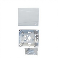 NSTB-M409 SC LC FC Outdoor/Indoor ABS Plastik FTTH Single Mode (SM) Pelat Dinding/Pelat Optik Serat Optik Konektor SC Kompatibel 5G