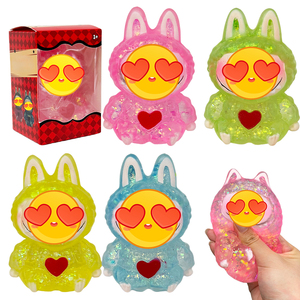 Juguete de Peluche de <span class=keywords><strong>Duende</strong></span> <span class=keywords><strong>Travieso</strong></span> con Orejas Largas y Puntiagudas, Sonrisa Terrorífica y Dientes de Malvavisco, Listo para Enviar, para Niños y Adultos - Product Image 5