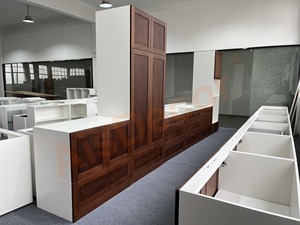 Cao Cấp Thiết Kế Sang Trọng Toàn Bộ Ngôi Nhà Bằng Gỗ Tùy Chỉnh Rắn Gỗ Tủ Bếp - Product Image 6