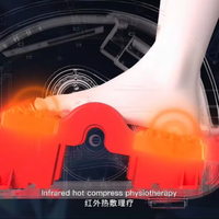 Masajeador de Pies Reflexológico Vibratorio Premium, Dispositivo Eléctrico de Masaje Shiatsu para Pies y Piernas