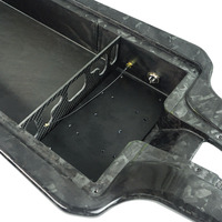 Pont et panneau supérieur en fibre de carbone Flipsky Esk8