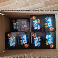 Bonbons exotiques en gros, saveur fraise/raisin/melon, forme fruitée, gelée gommeuse, sachet de 60g, multicolores