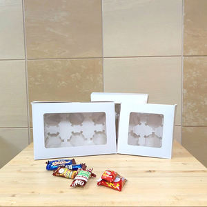 Cajas de embalaje de papel <span class=keywords><strong>para</strong></span> <span class=keywords><strong>cupcakes</strong></span> de lujo personalizadas de fábrica, contenedor, <span class=keywords><strong>caja</strong></span> de embalaje de papel <span class=keywords><strong>para</strong></span> panadería con inserto - Product Image 6
