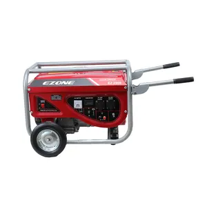 Ezone Ez-6000B Cheap Chinese Small 5500W 5.5 Kw 5000 Watt 5000W 5 Kw 5Kw Gas Gasoline Generator For Home