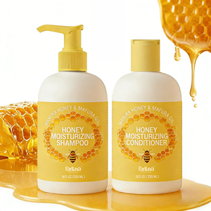 Kits de Soins Capillaires au Miel à Marque Blanche aux Acides Aminés, <span class=keywords><strong>Shampoing</strong></span> et Après-<span class=keywords><strong>Shampoing</strong></span> Anti-Pelliculaire Volumisant à <span class=keywords><strong>la</strong></span> <span class=keywords><strong>Propolis</strong></span> - Product Image 6