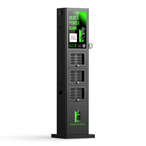 Produit <span class=keywords><strong>populaire</strong></span> Café en plein air Lieu public Station de charge de téléphone Écran LCD <span class=keywords><strong>Banque</strong></span> d'alimentation Distributeur automatique - Product Image 6