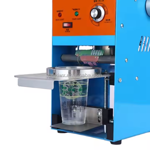 Macchina sigillatrice tazza per bevande automatica di plastica sigillatrice tazza 75cm/95mm - Product Image 3